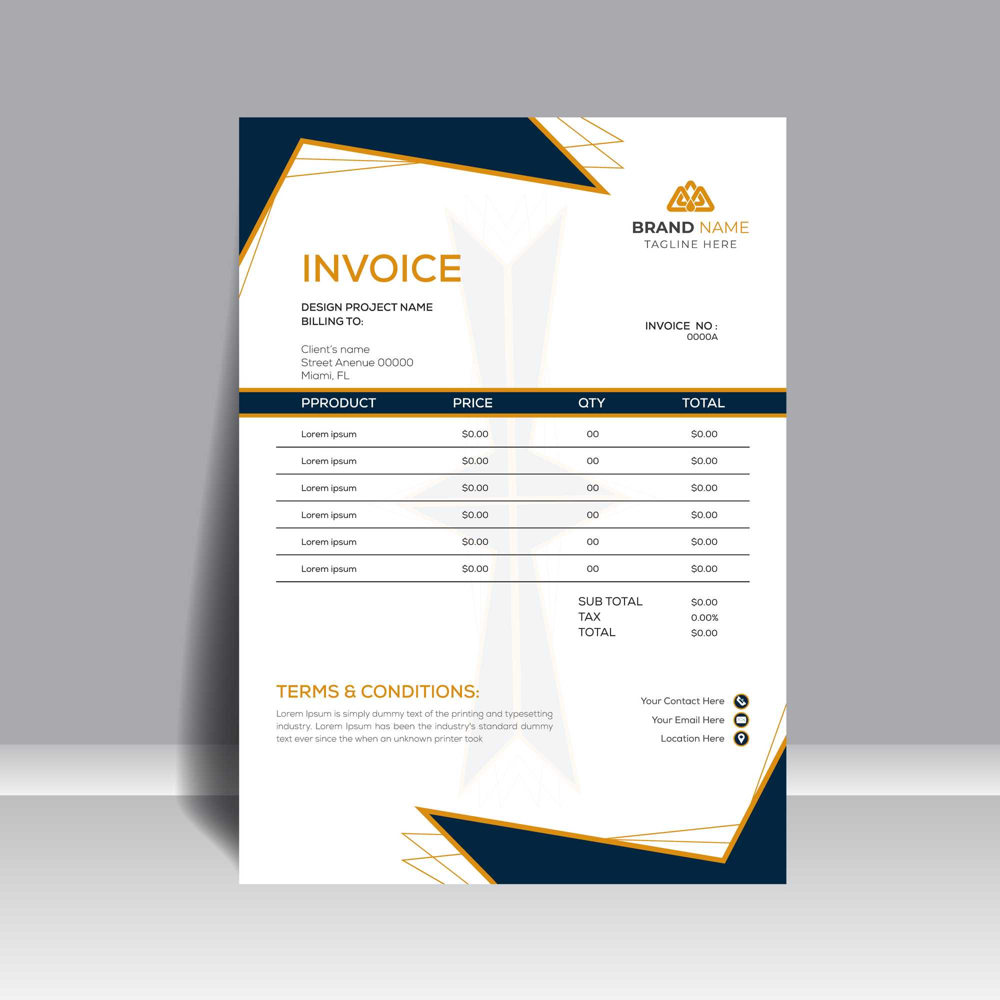 Invoice Mc Professional Invoice Templates — Free Designs & Downloads | InvoiceMint Pro